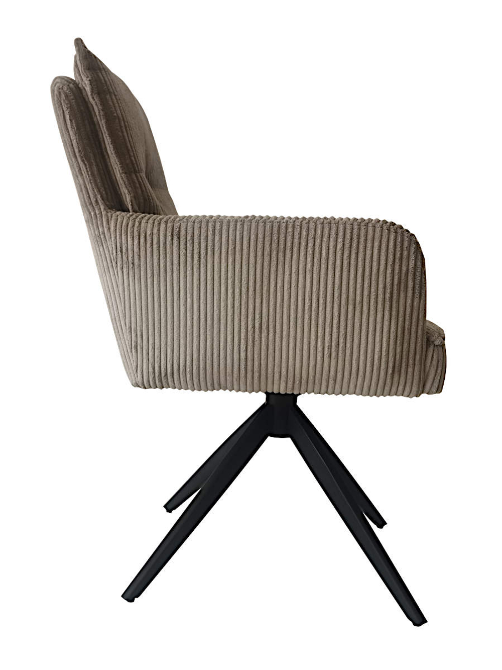 Стул с подлокотниками LA ALTA GEORGE, какао