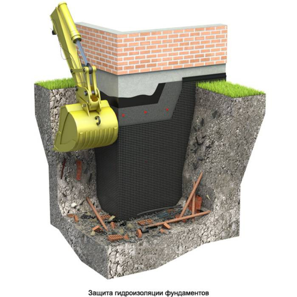 Мембрана профилированная Технониколь Planter Standard 1х20 м