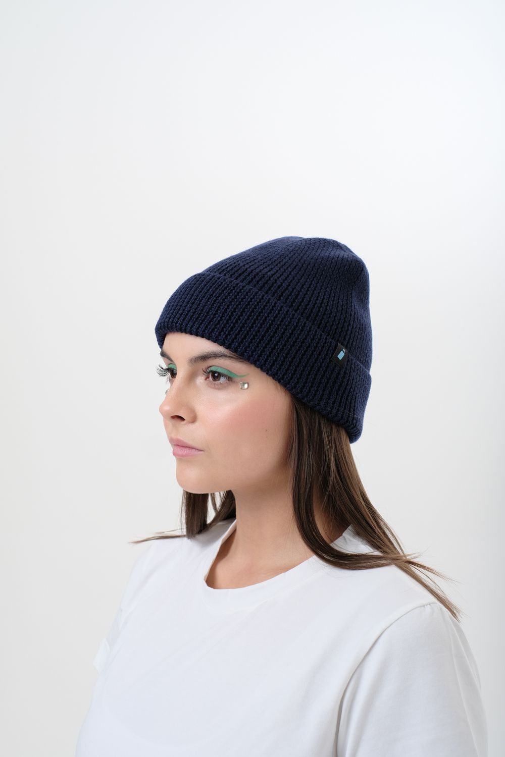 Шапка Modern Short Beanie Синяя