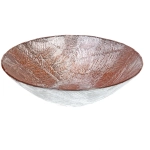 Салатник 24*7см «Ривьера»розовое золото