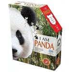 Пазл 300 эл. контурный пазл "Панда" 10+