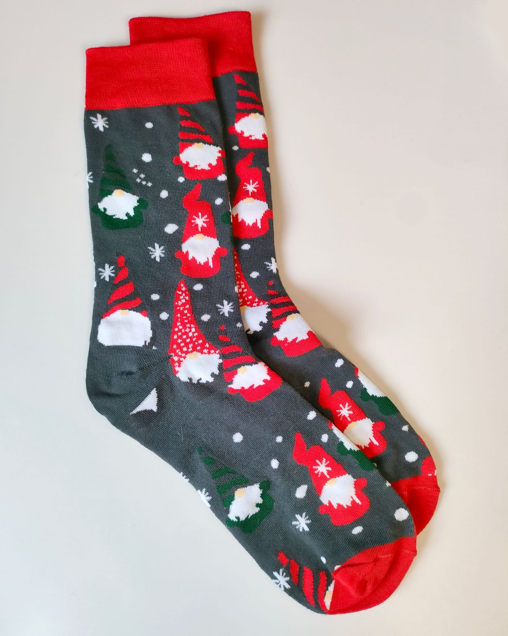 Носки НГ р.40-45 "Happy NY" Гномы