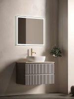 Тумба с раковиной Sancos SNOB R 80 со столешницей, Doha Soft