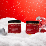 Подарочный набор от SAVONRY Набор РОЖДЕСТВЕНСКОЕ НАСТРОЕНИЕ : скраб-мусс 250 мл и йогурт для тела 250 мл