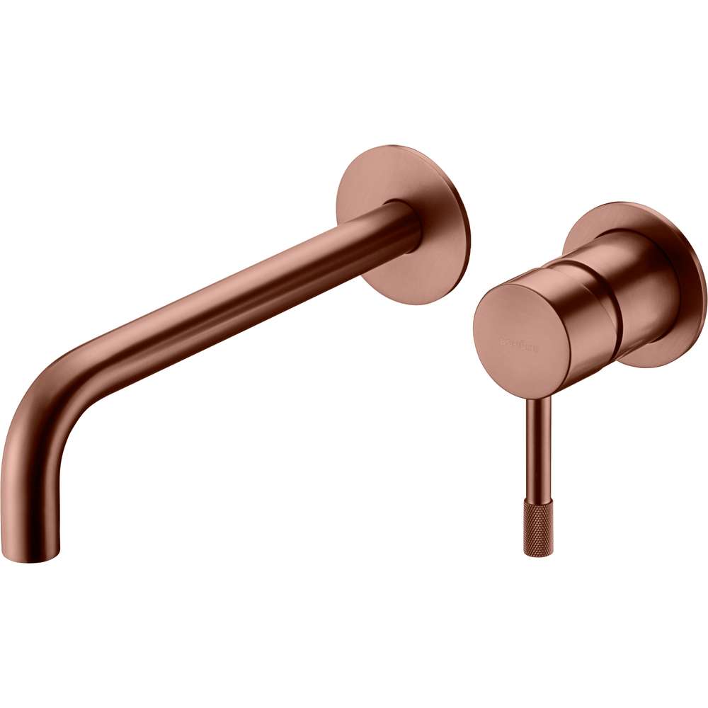 Смеситель для раковины Boheme Uno 465-BRB С ВНУТРЕННЕЙ ЧАСТЬЮ Brushed Bronze