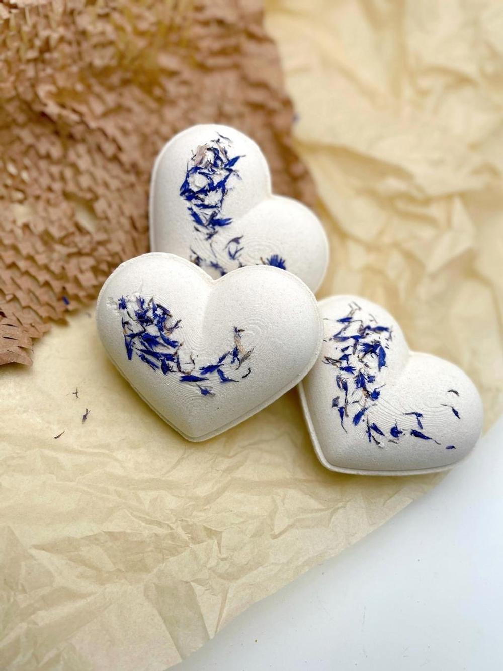 Бомба-сердце (XL) «Полевые цветы»