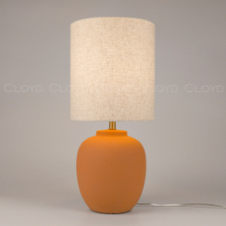 Настольная лампа Cloyd GARGANTUA-A T1 / выс. 54 см- красно-коричн. керамика (арт.30144)