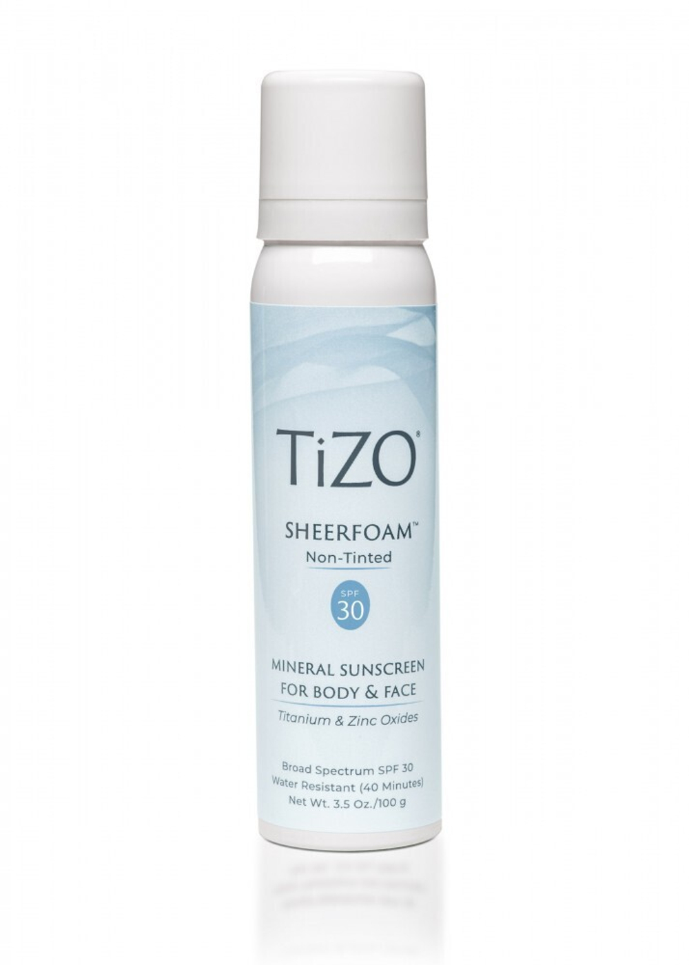 TIZO SHEERFOAM NON-TINTED SPF 30