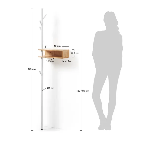 Напольная вешалка Belgrad 175 см