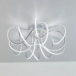 Citilux Джемини Смарт CL229A161E RGB Умная люстра Хром