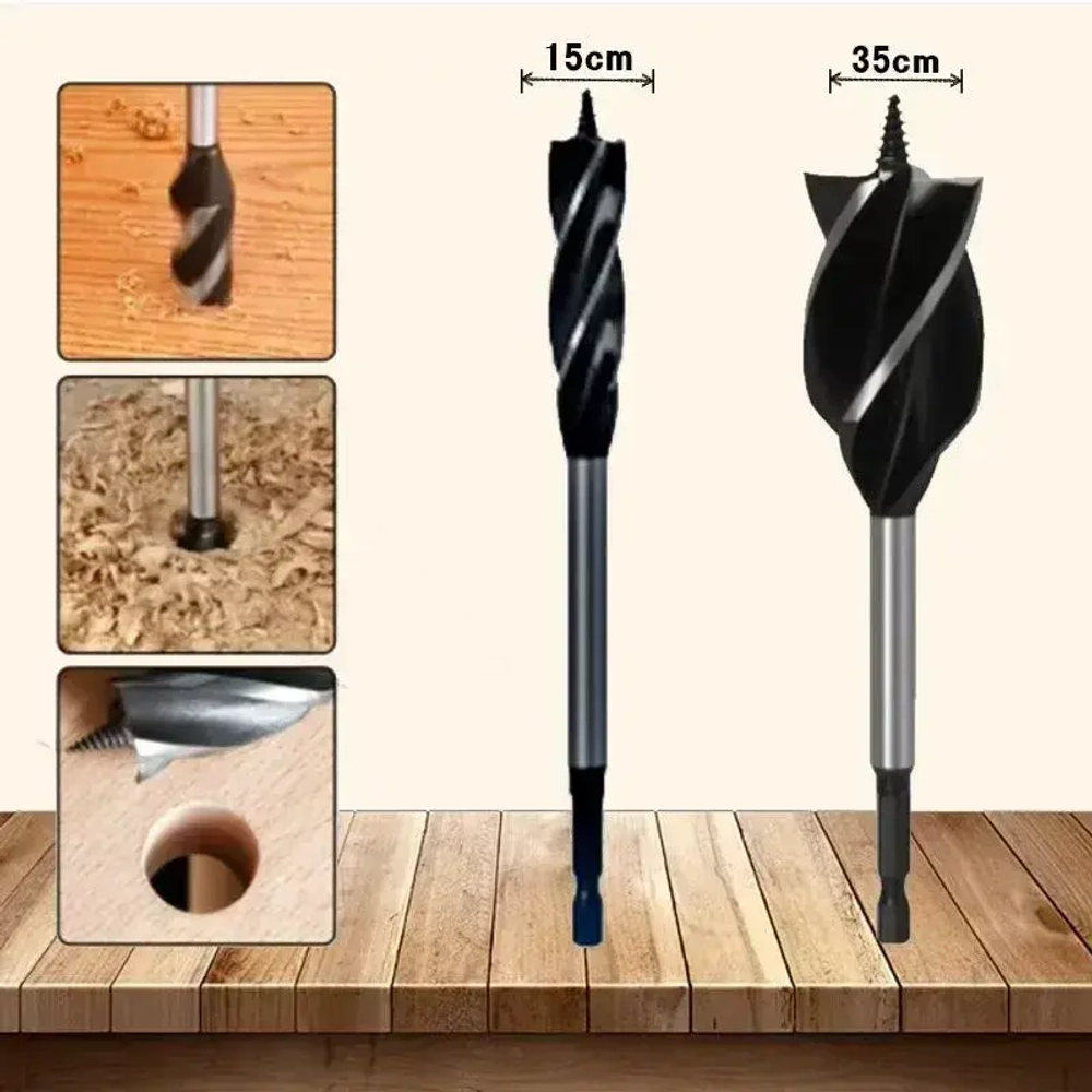 Сверло по дереву спиральное 35мм