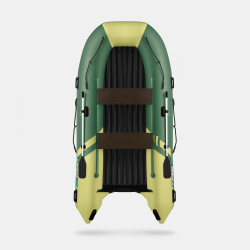 Надувная лодка GLADIATOR E380S зеленый-оливковый