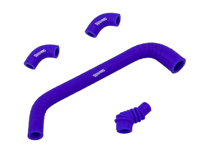 Патрубки регулятора холостого хода дв.ЗМЗ-406 (4 шт) силикон армированный