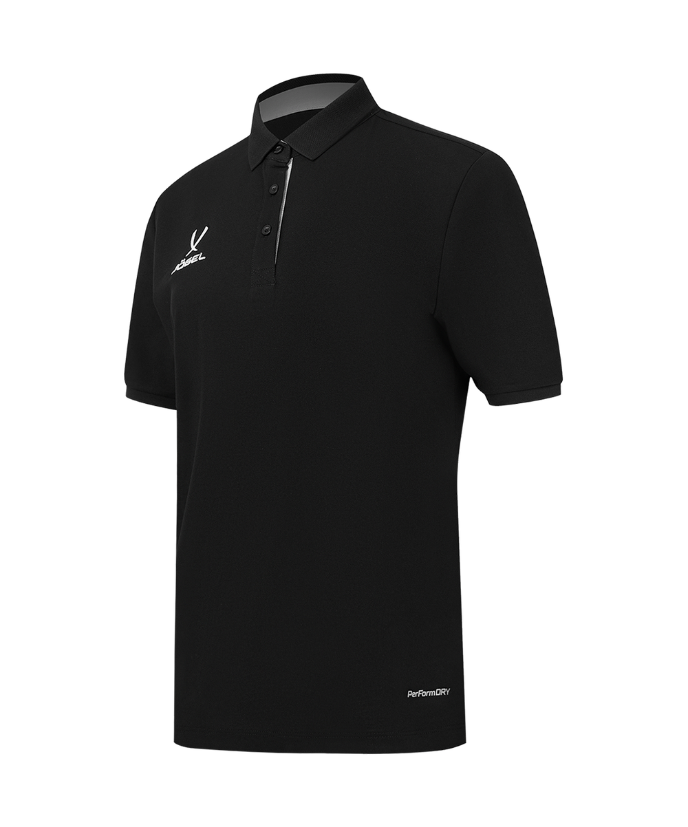 Поло женское JÖGEL PREMIER PerFormDRY CVC Polo W, черный