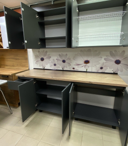 Кухня Честер 2,0 м графит