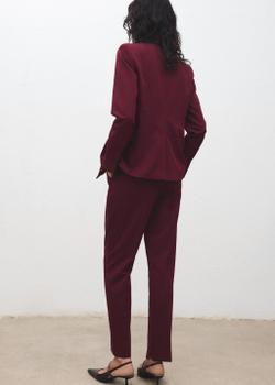 Прямые костюмные брюки