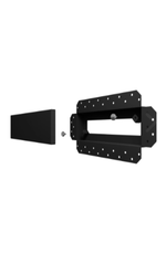 Решетка вентиляционная SGR 250x100 окраш.сталь Matt black ERA