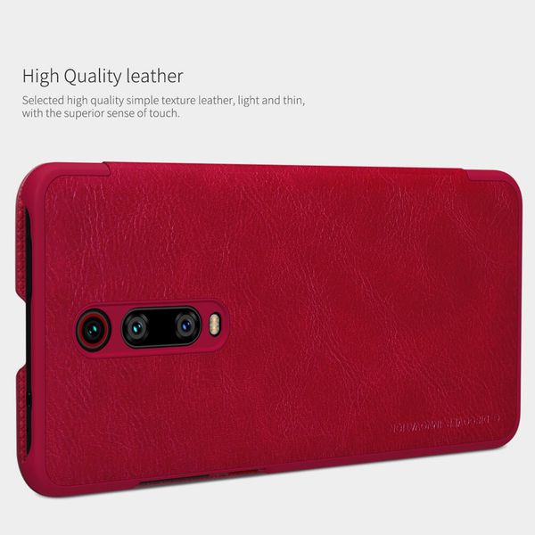 Чехол-книжка Nillkin Qin Leather Case для Xiaomi Mi 9T/ 9T Pro (Коричневый)