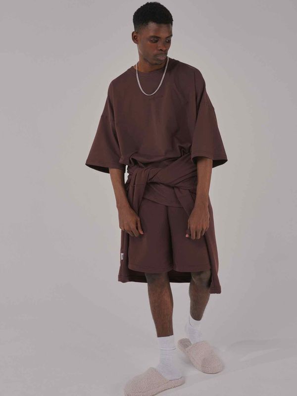 Шорты Wide Shorts LOGO French Roast - фото 1