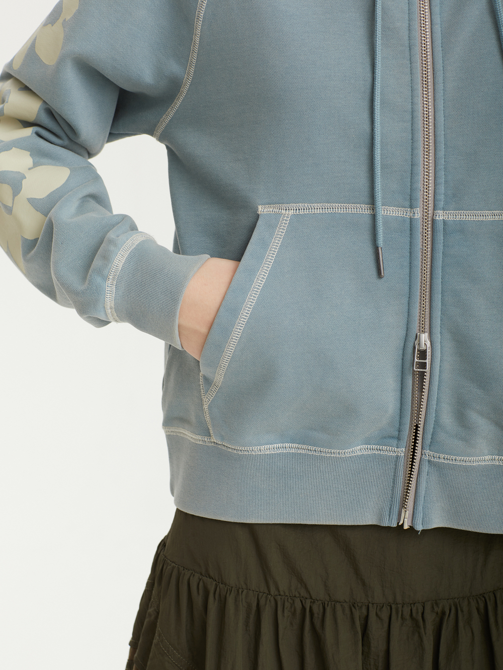 Женская Толстовка Falling Star Cropped