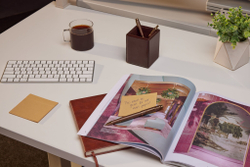 Ручка роллер Parker IM Monochrome Brown, стержень:F, цвет чернил: black, в подарочной упаковке.