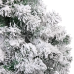 Ёлка «Камелия» 120 см, ПВХ с белым инеем (210 веток)
