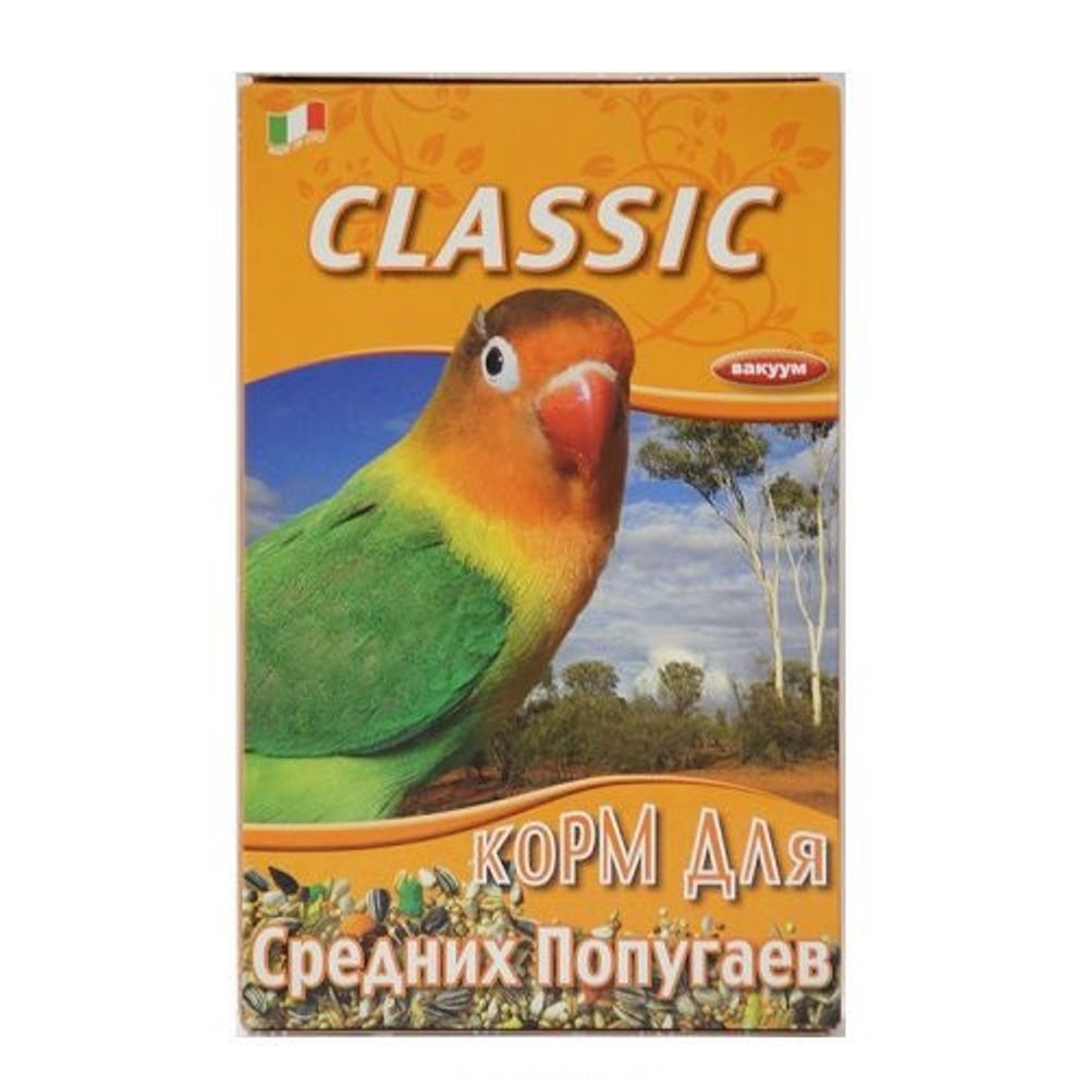 FIORY корм для средних попугаев Classic 650 г FIORY корм для средних попугаев Classic 650 г