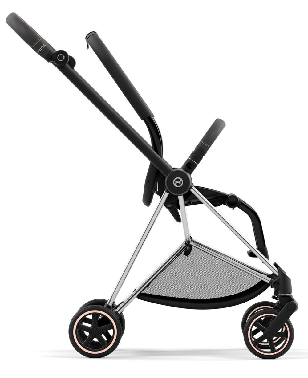 Прогулочная коляска Cybex Mios III Chrome Black complete Sepia Black