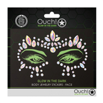 Декоративное украшение из камней Body Jewelry Stickers на клеевой основе (Цвет: не задано)