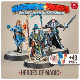 Комплект миниатюр Magnetic Heroes: Heroes of Magic