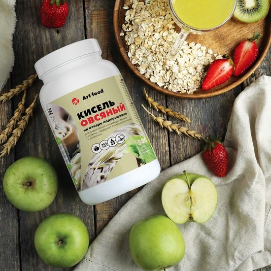 Кисель "Овсяный на отваре подорожника" 500гр.