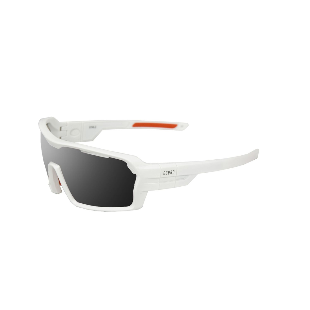 Спортивные очки с диоптриями OCEAN Chameleon Matt White / Grey Polarized lenses