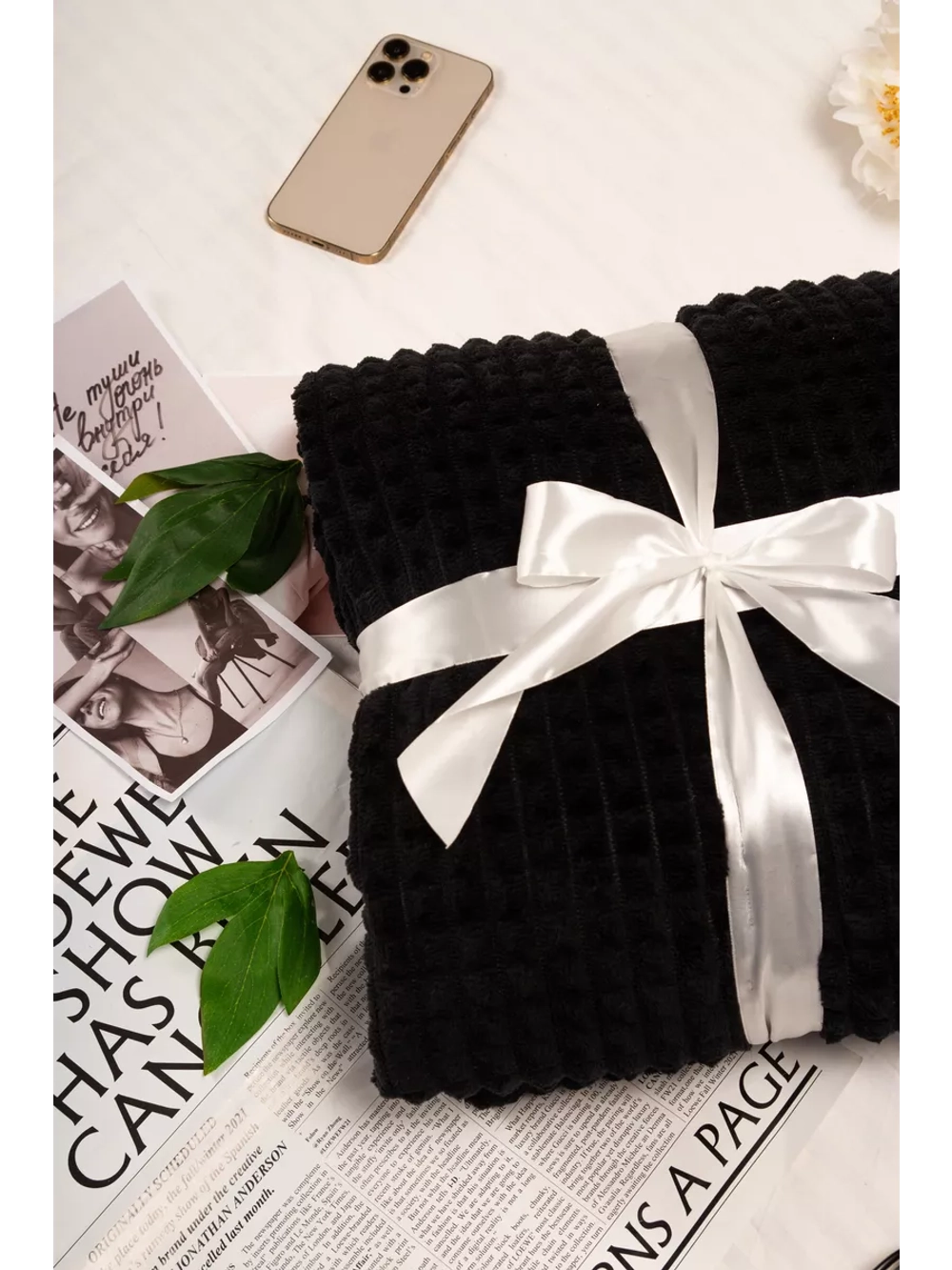 Плед евро 200х220 для дивана и кровати