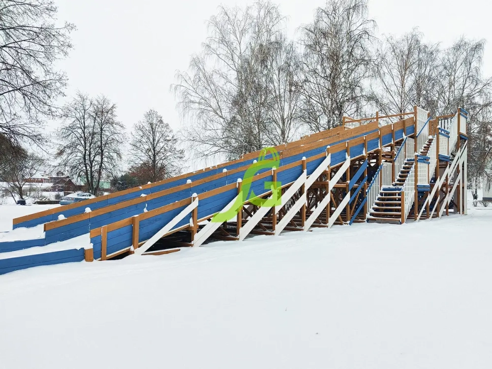 Зимняя горка IgraGrad Snow Fox, скат 18 м мод.2