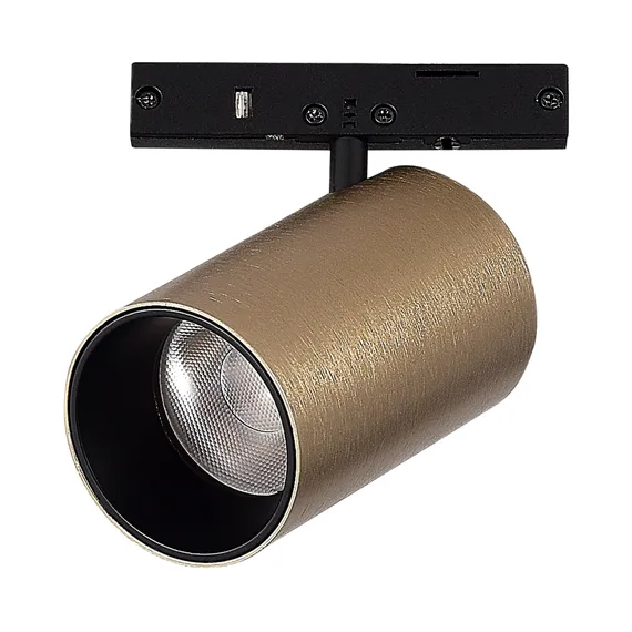 ST671.336.05 Магнитный трековый светильник Латунь LED 1*5W 3000K 340Lm Ra>90 36° IP20 D35xH58 24V СУПЕР5