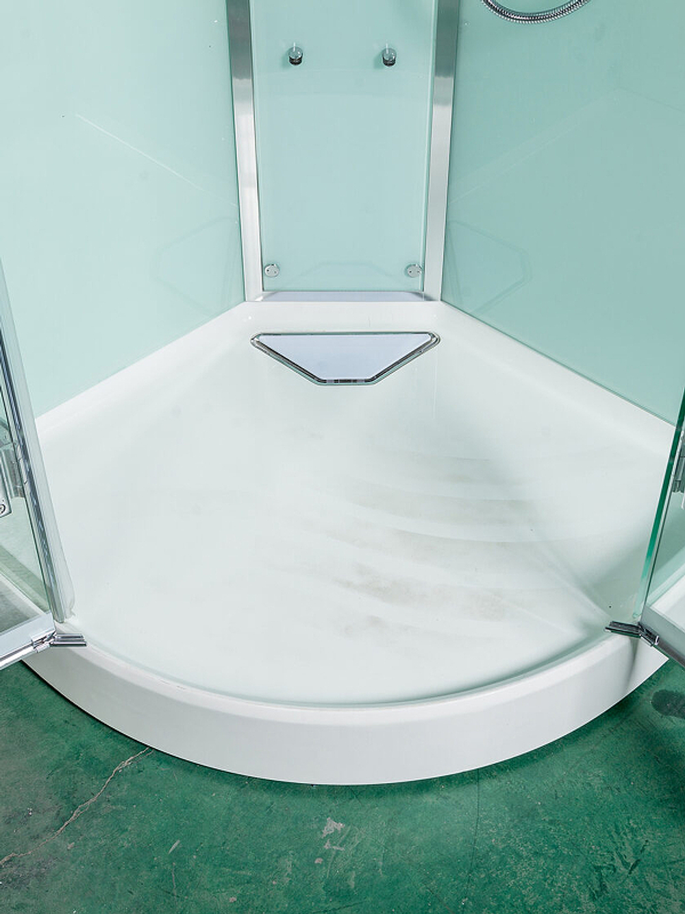 Душевая кабина WeltWasser (ВельтВассер) Waise 90/90, с низким поддоном, с электрикой и ГМ, 90x90x227