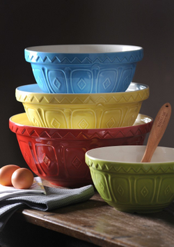 Миска для смешивания colour mix, D29 см, 4 л, красная