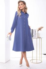 Платье "Мерион" П7316 (джинс) LT Collection (Акция)