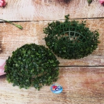 Искусственное растение шар «Самшит» темно-зеленый D-23см Ultramarine