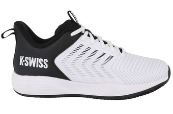 Мужские кроссовки теннисные K-Swiss Ultrashot Light Clay - white/black