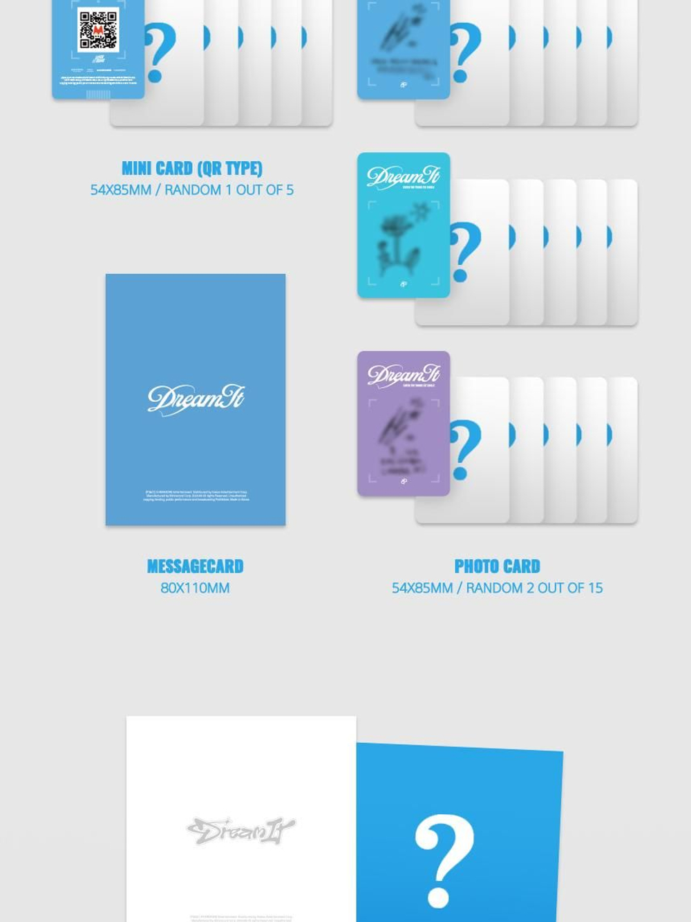 Альбом Catch The Young - DREAM IT 1st Single PLATFORM Album 2 Version SET