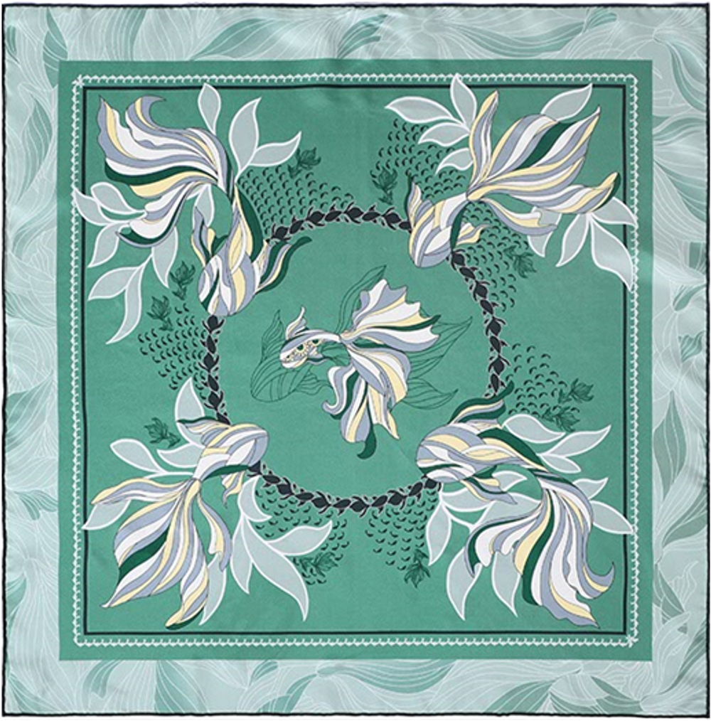 Платок двойной печати 64x64 см AV-BSD1035230102