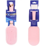 Расческа массажная «РОЗОВОЕ ОБЛАКО», форма прямоугольная, цвет пудровый, 25*7.5см (Блистер Ultramarin и пакет)