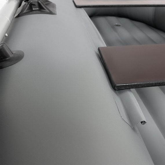 Лодка Тонар Шкипер А280 (надувное дно) (серый)