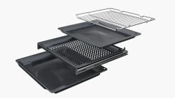 Встраиваемый электрический духовой шкаф Bosch HMG976KB1