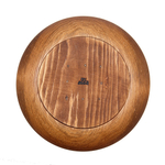 Деревянная плоская чаша-тарелка Art of Siberia из древесины сибирская пихта 25 см. T58