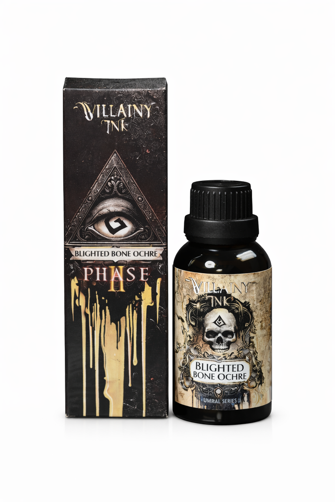 Villainy Ink Enamels - Blighted Bone Ochre