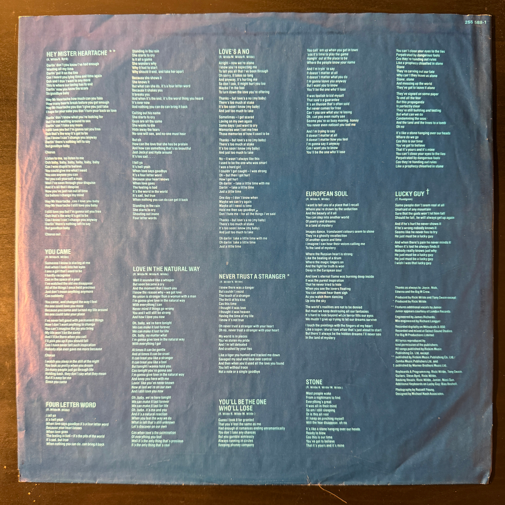 Kim Wilde - Close (Германия 1988г.)