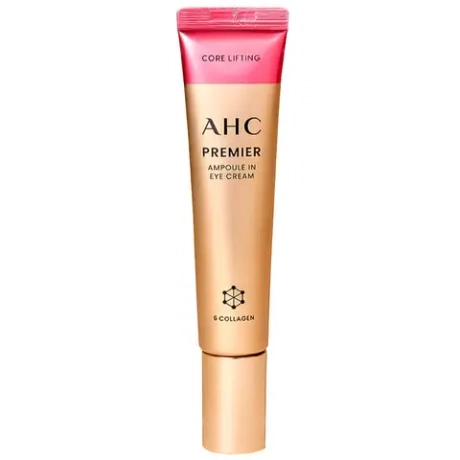 AHC Premier Ampoule In Eye Cream 6 Collagen, 12ml - Питательный крем для век с коллагеном на основе