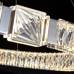 Люстра D8010P/2R/D800+600 silver